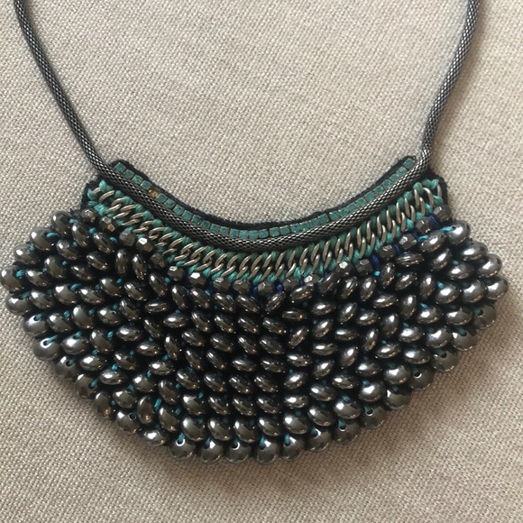 Anthropologie chunky beaded necklace ✨